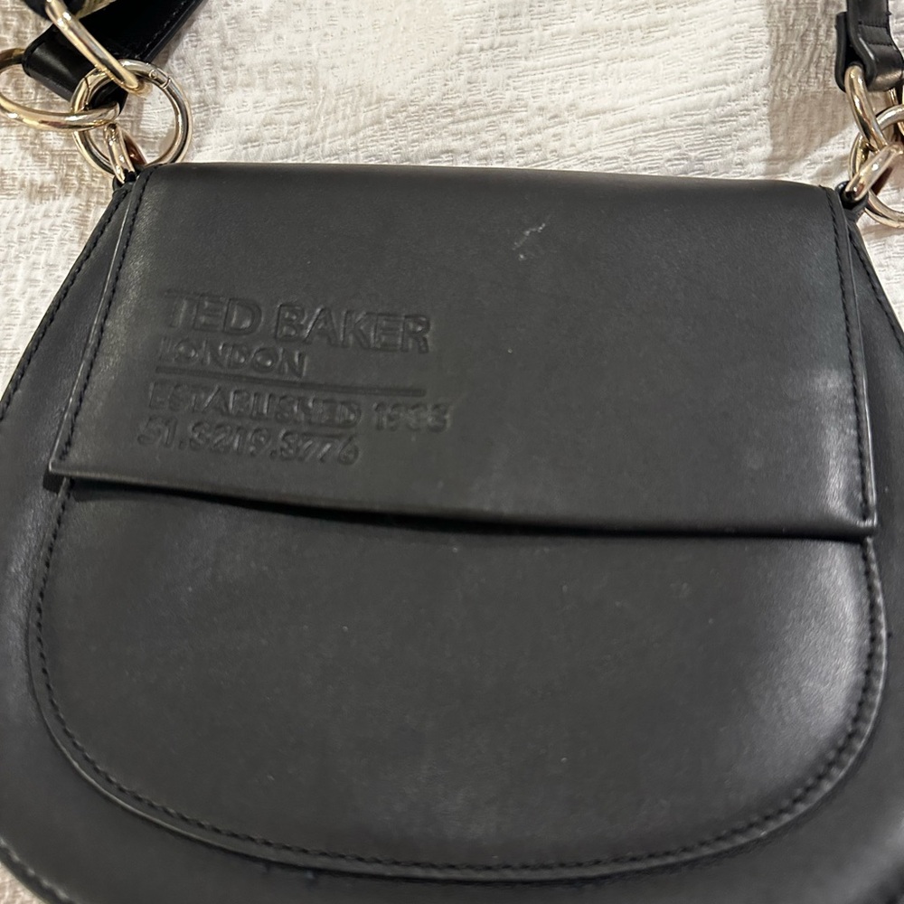 Ted Baker Elegant Black Crossbody Bag